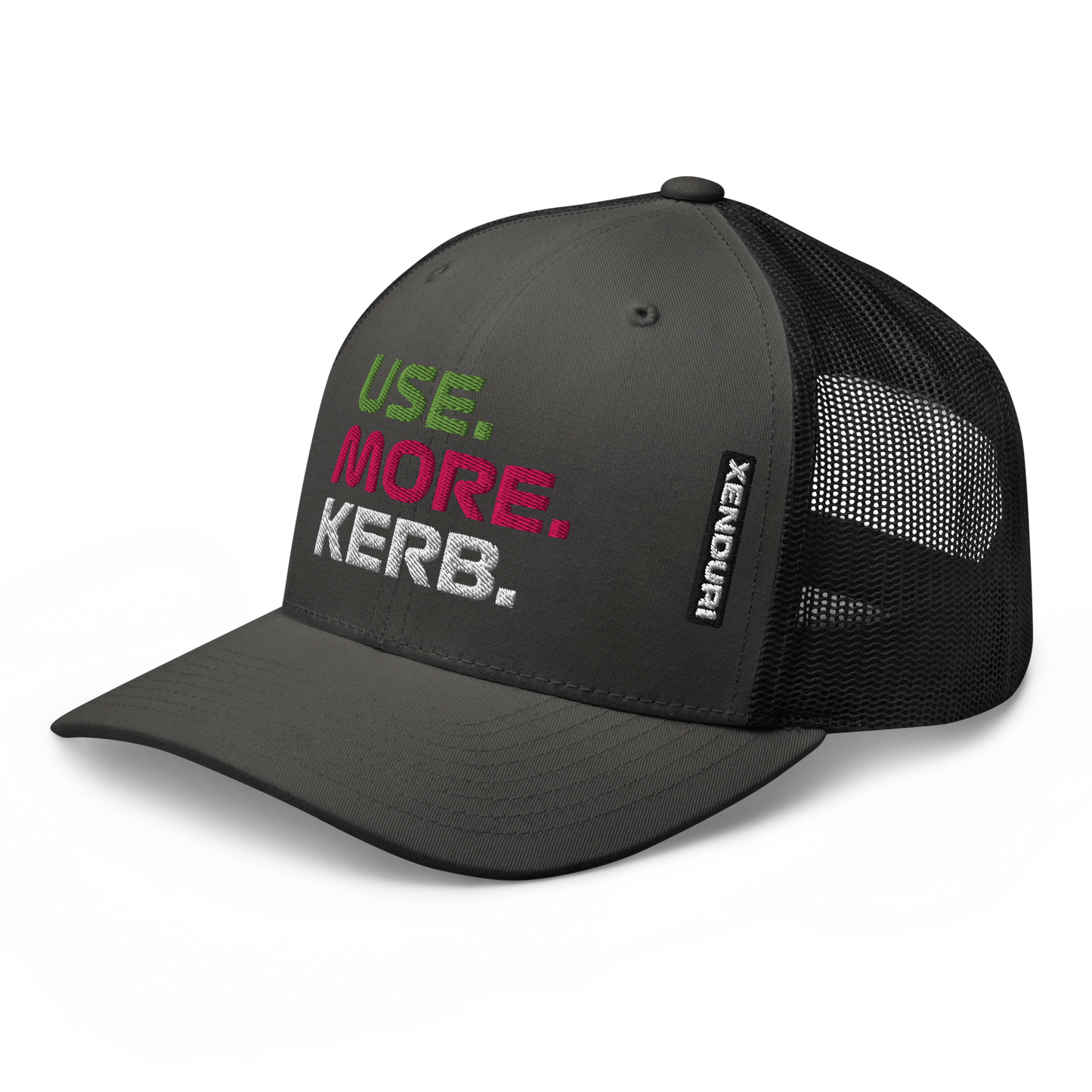 Brad Philpot Motorsport USE. MORE. KERB. Mesh Trucker Cap