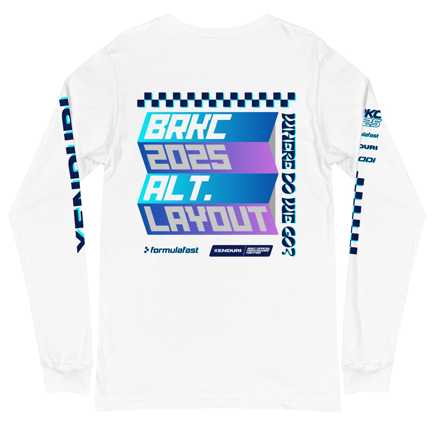 BRKC 2025 Unisex Alt. Layout Long Sleeve Tee