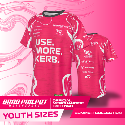 USE. MORE. KERB. Replica Driver Youth Tee - Summer Edition