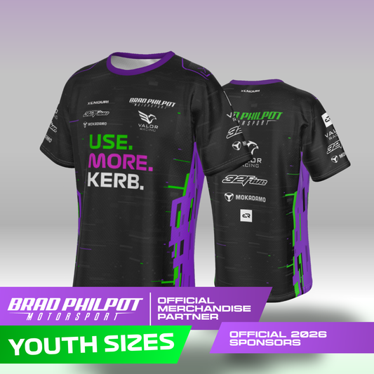 Brad Philpot Motorsport 2026 Replica Driver Youth T-shirt