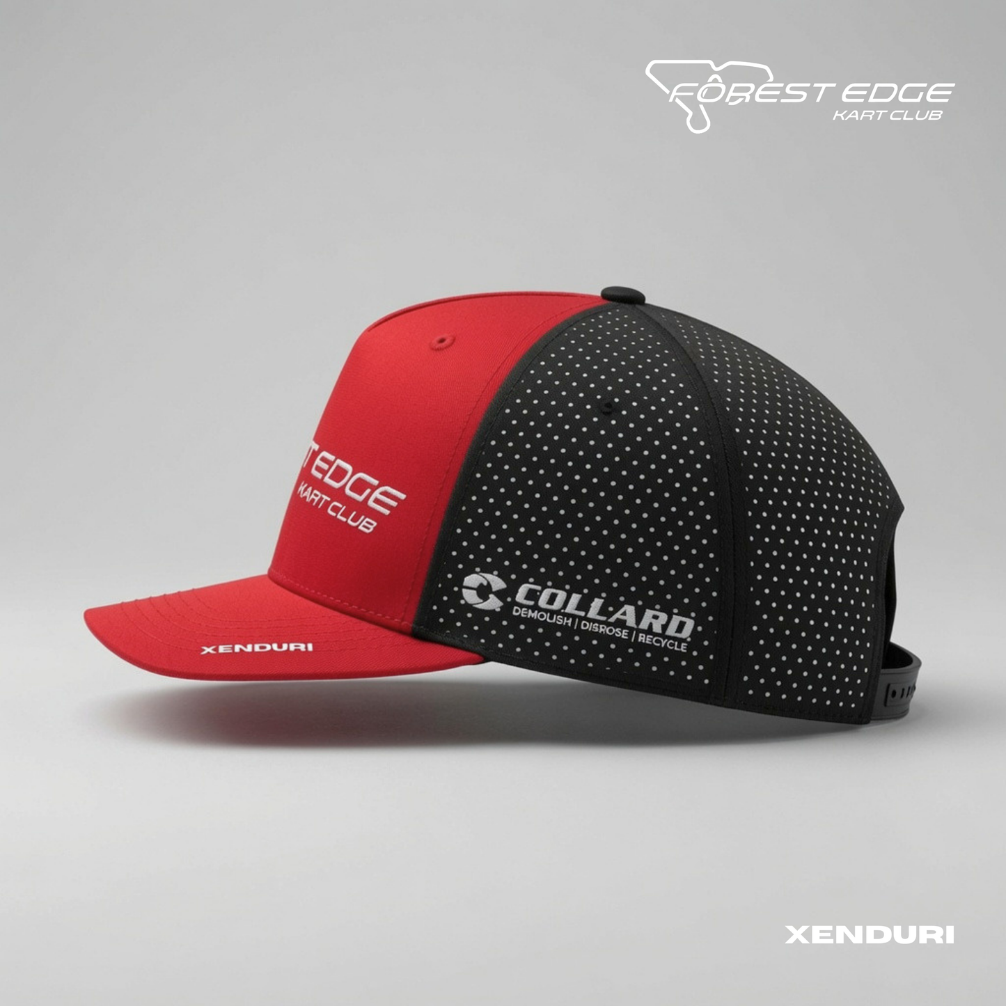 Forest Edge Kart Club Perforated Cap