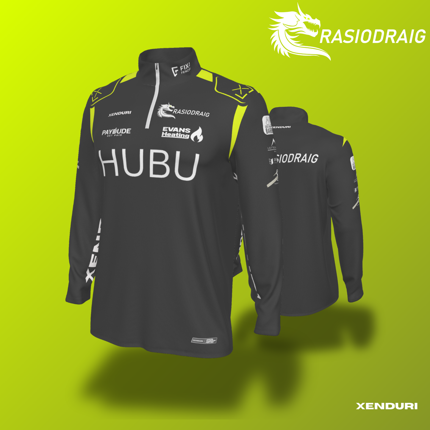 Rasio Draig Team Quarter-zip