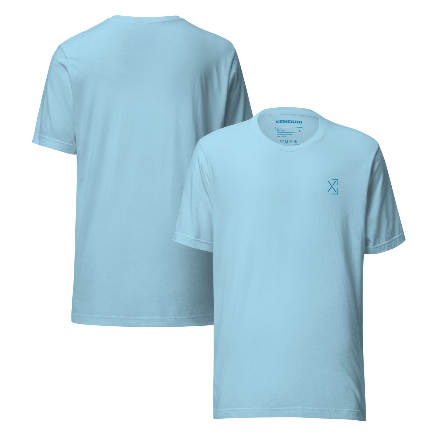 Grassroots Cotton Tee - Sky