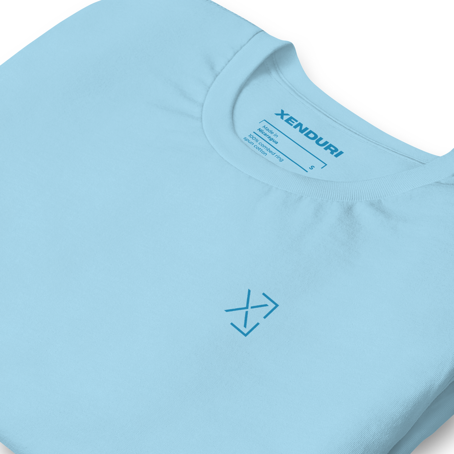 Grassroots Cotton Tee - Sky