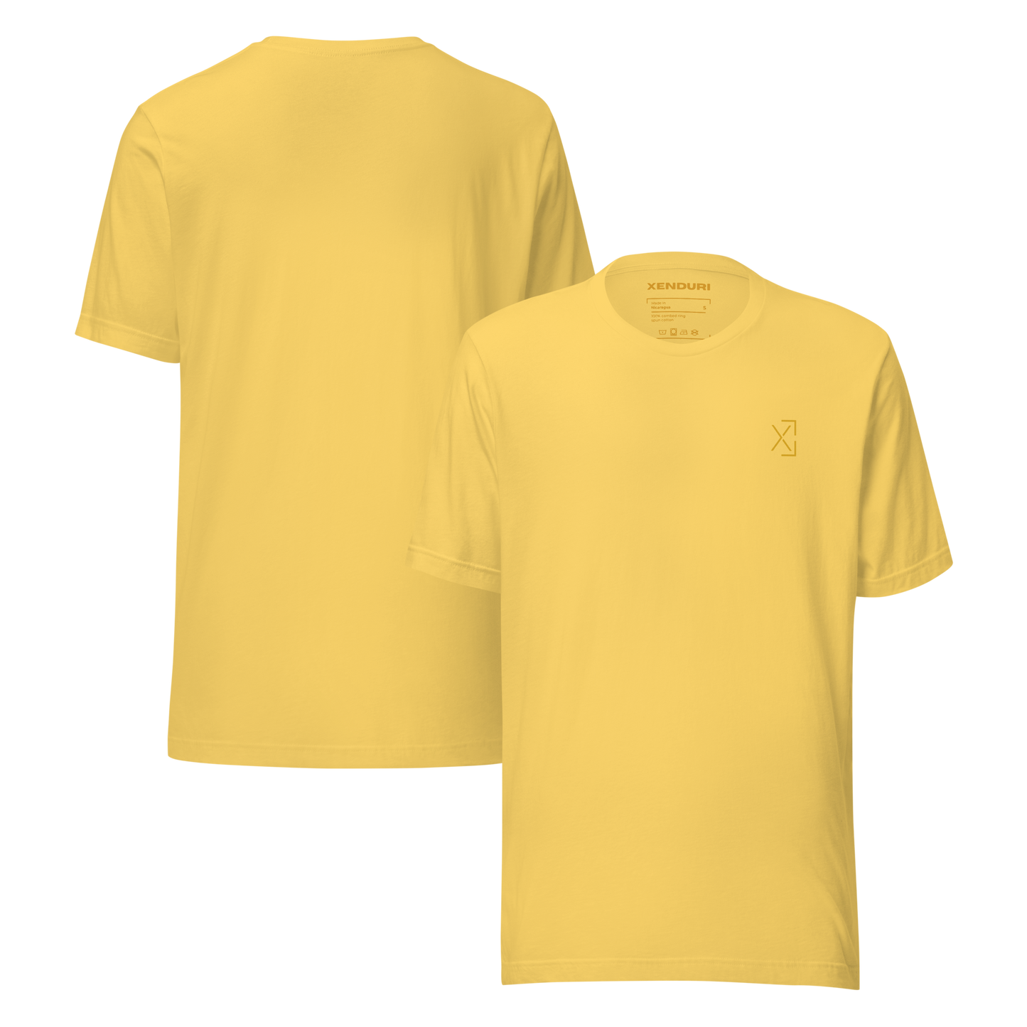 Grassroots Cotton Tee - Yellow